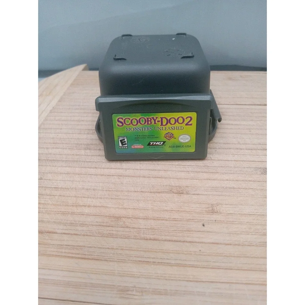 Harry Potter and the Goblet of Fire Nintendo Game Boy Advance Scooby Doo 2 Work